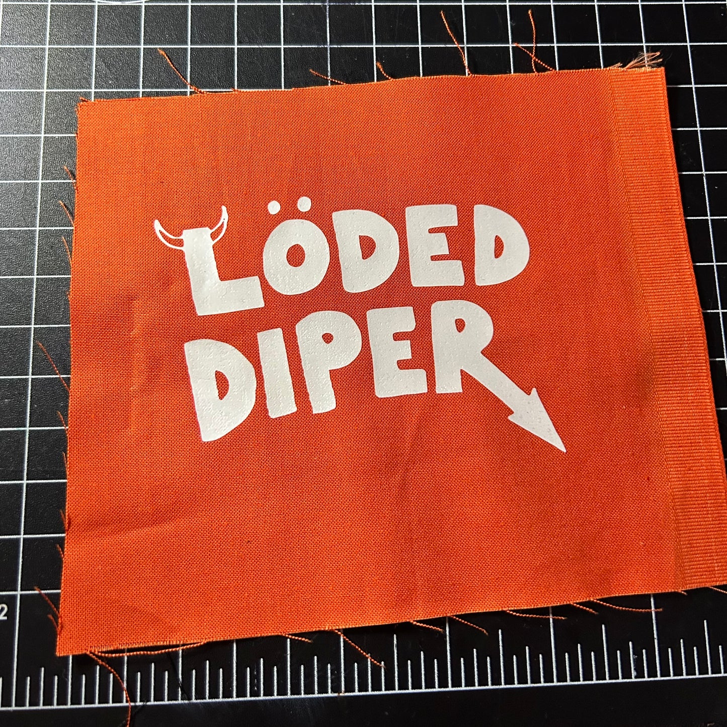 Löded diper patch