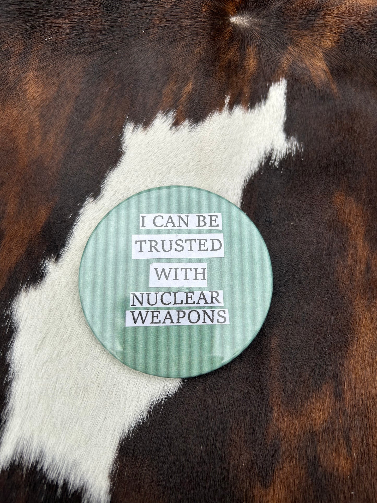 Nuclear weapons pin