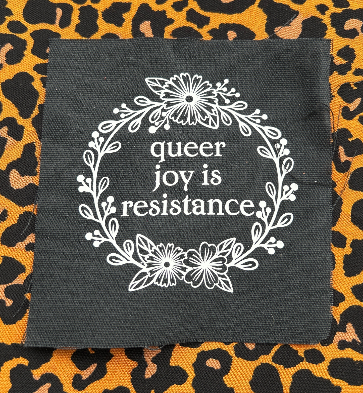 Queer joy is resistance patch