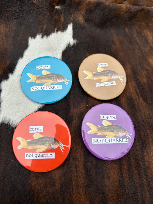 Corys, not quarries pin